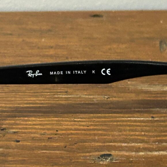Ray-Ban RB 4359 601/19 Eyeglasses Black Round Frame Only Italy 51-20 145 - Picture 5 of 7
